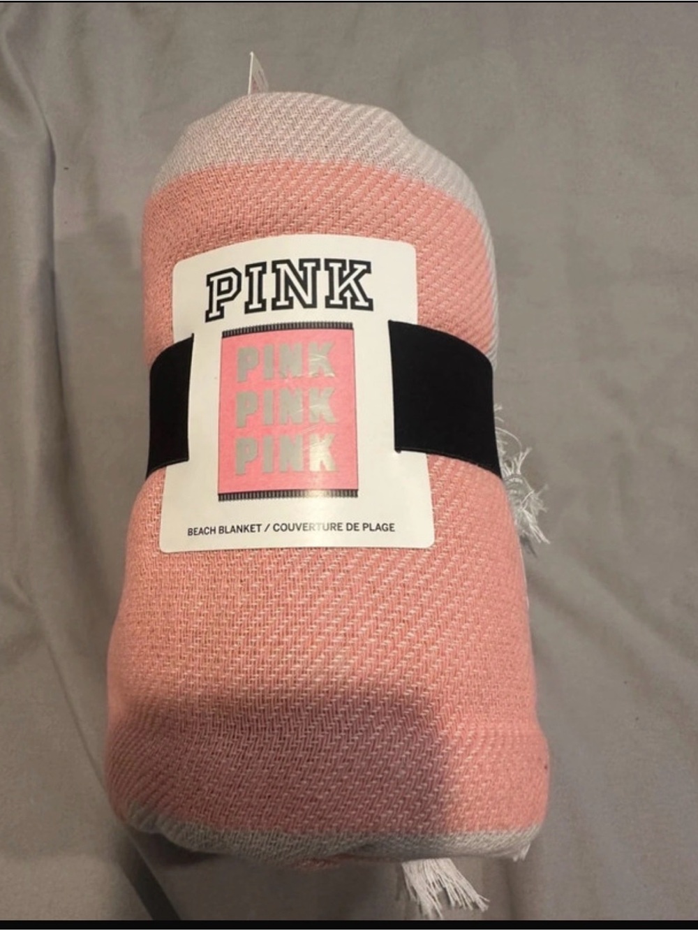 PINK Victoria's Secret Beach Blanket - Pink